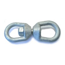 3/8&quot; Galvanized Steel Eye &amp; Eye Swivels (1 pcs.) - $16.35