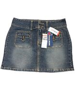 QUICKSILVER Roxy Vintage Denim Mini Skirt Size 3 UNIQUE -New W/Tags (See... - €37,69 EUR