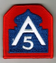 5th Army Full Color Patch - £2.63 GBP