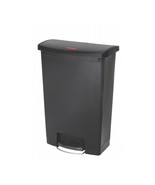 Rubbermaid Commercial Prod. Rcp Slim Jim Resin Step On Waste Basket- Fro... - $465.47 CAD
