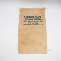 Vanguard Kiski Valley Pittsburgh Pennsylvania Canvas Bank Bag - £11.72 GBP