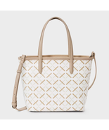 White Mini Tote – A New Day Structured Canvas Shoulder Bag - $95.07 CAD