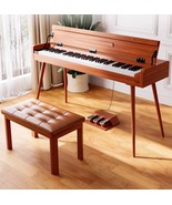 Electric piano Desk style 88 keys Heavy hammer keyboard brown keyboard i... - $11,023.21 MXN