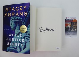 Stacey Abrams While Justice Sleeps Signed HC Book 2021 First Edition JSA COA - £39.56 GBP