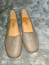 Ladies Size Uk 5 Hotter Biege Soft Leather Flat Shoes - £18.63 GBP