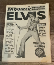 National Enquirer Elvis Presley Tribute 6 Pgs. Stories &amp; Photos ~ 08/22/1978 - £9.70 GBP