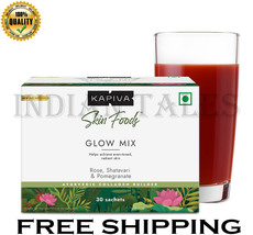 Kapiva Skin  Glow Mix  Ayurvedic Skin Supplement,Collagen Powder (30 Sachets)  - £32.76 GBP