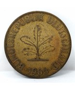 1966 Germany 10 Pfennig Circulated Vintage Coin - €1,28 EUR