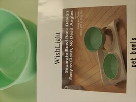 WishLight pet bowls, Cute Paw-Print Detail image 3