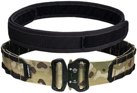 Tactical Belt Military Style Riggers Belt Heavy Duty Belt System (Size:M) - £30.85 GBP