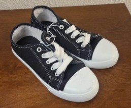 Boy&#39;s OT Revolution Sneakers Tennis Shoes Size 1-Black/White-New - £6.13 GBP