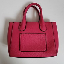 A New Day Mini Tote Purse Handbag Hot Pink Bag Small Fuschia 7x6x3 - $12.19