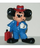 Walt Disney Mickey Mouse in Business Suit PVC Figure Applause 1986 NEW U... - $7.84