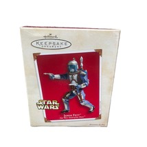 Hallmark Star Wars Jango Fett 2002 Keepsake Ornament Christmas Decor New In Box - $28.42