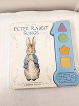 Peter Rabbit Songs Sound board Book Play-a-song shapes Beatirx Potter ba... - £21.24 GBP