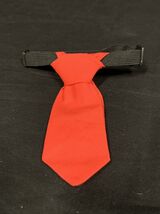 Red Tie Dog Costume Dogwear Christmas Xmas Size XS KG - $6.92