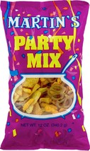 Martin's Party Mix Pretzels Nacho Chips- Four 12 oz. Bags - $31.63