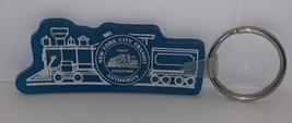 Vintage New York City Transit Authority Track Structures Blue Rubber Key... - $9.89
