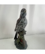 Vintage Ceramic Folk Art Brown Thrash Bird Figure Hand Made - $399.37 MXN