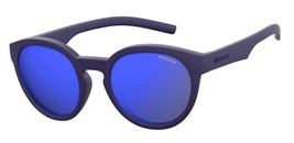 POLAROID KIDS PLD-8019/S Sunglasses CIW-RUBB-BLUE 45mm - $70.47 CAD