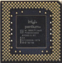 Intel SL27J Pentium 200MMX CPU - $17.81