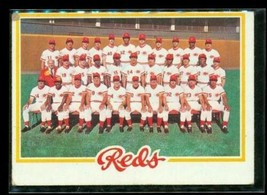 Vintage 1978 Topps Baseball Trading Card #526 Team Checklist Cincinnati Reds - £7.55 GBP