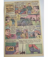 1969 Ad Lee Rider Jeans The Brand Rustlers - $7.99