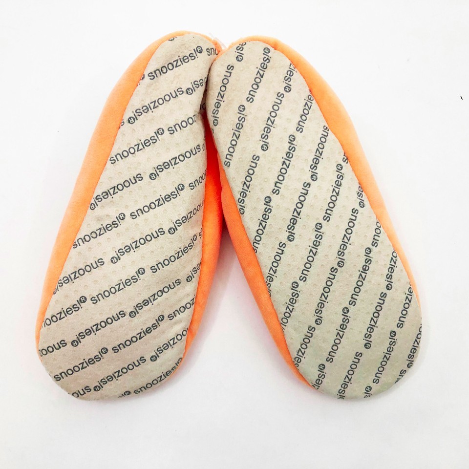 Snoozies Women's May Your Coffee Kick Non Skid Slippers Medium 7/8 Orange Item image 6