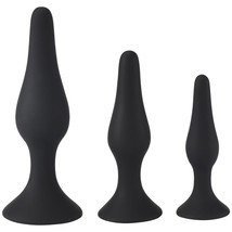 Sweet Vibes - Anal Plug Adult Toy - 3-Pack Butt Plug Training Kit For Be... - £14.36 GBP