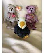 TY 1999 /2000 Signature Bears &amp; Baldy Trio 1 of a Kind Distinctive 2 Tus... - $5,000.00