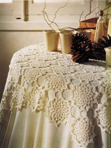 Sleeping Beauty Fit For King Bedspread Lattice Mat Table Topper Crochet ... - $9.99