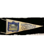 SCARCE 1960s BALTIMORE COLTS NFL football Team Photo FULL SIZE PENNANT R... - $15,212.57 MXN