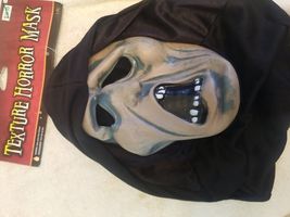 Vintage Fun World Div. Textured Horror Mask Halloween Mask RARE w/ tags - £94.91 GBP