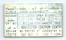 Phish Konzert Ticket Stumpf November 28 1998 Worcester Massachusetts - $49.14