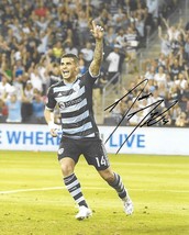 Dom Dwyer Sporting Kansas City Signed Autographed 8x10 Photo COA w/Proof - £52.25 GBP