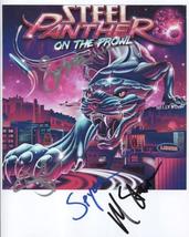 Steel Panther (Metal Band)  SIGNED 8&quot; x 10&quot; Photo + COA Lifetime Guarantee - £102.21 GBP