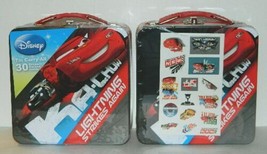 Walt Disney Cars Movie Carry All Sticker Tin Tote Lunchbox NEW SEALED - £6.20 GBP