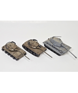 PARTS REPAIR Vintage Zylmex Tank Lot of 3 King Tiger T403 AMX 30 Napoleo... - $19.99