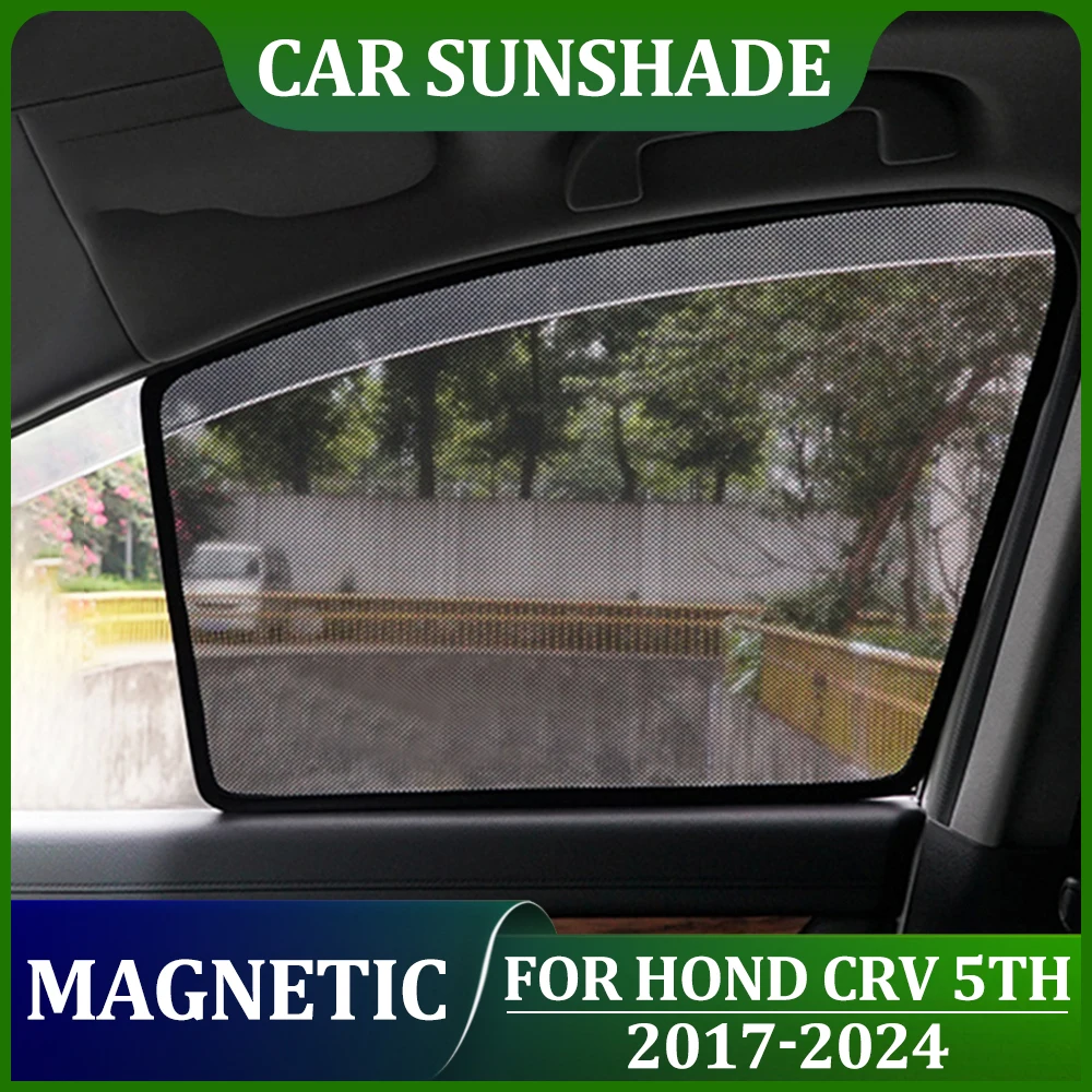 Magnetic Car Window Sunshades For Honda CRV 5 SEAT SUV 2017 2018 2019 Passenger - £15.58 GBP+