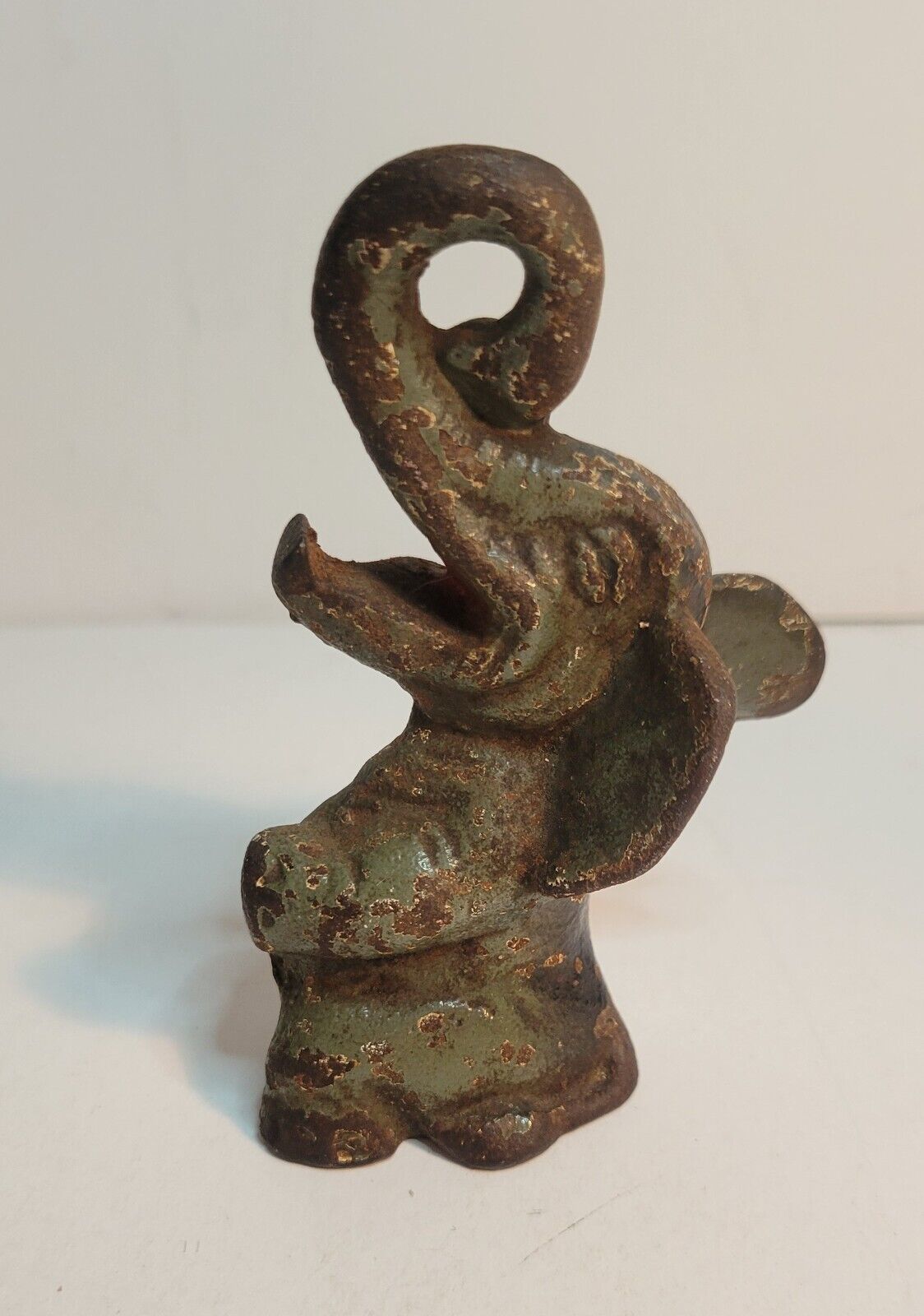 Cast Iron Elephant Botte Opener Vintage - $39.00