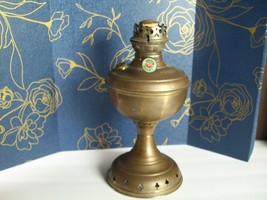 Antique Iranian Arabic Brass Oil Lamp Mantab Aladdin Mantle - £21.49 GBP