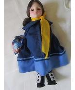Mary Poppins Doll by Effanbee 11&quot; Tall Hard Plastic  - £10.18 GBP