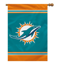 Miami Dolphins Flag 28x40 House 1-Sided CO - $791.67 MXN
