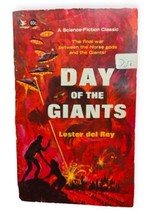 Day of the Giants Lester del Rey 1964 Paperback Airmont Vintage SciFi  - £12.74 GBP