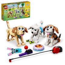 LEGO Creator 3 in 1 Adorable Dogs Building Toy Set, Gift for Dog Lovers, Featuri - £16.28 GBP