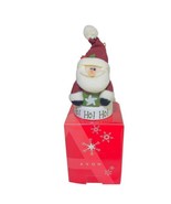 VTG AVON Ornament Winter Buddies Holiday 6.5x3 Santa Claus Bell Ho! Ho! ... - $16.67