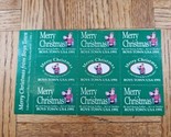 1991 Boys Town USA Merry Christmas 9 Stamp Sheet - $2.84