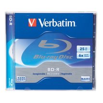 Verbatim BD-R 50GB 6X Blu-ray Recordable Media Disc - 3 Disc Jewel Case Box - 97 - £30.24 GBP