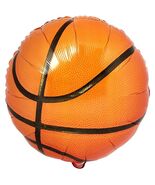 Basketball Foil Mylar Balloon Birthday Party Supplies 18 Inch New - $63.28 MXN