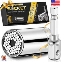 Super Universal Socket Tool - Gifts for Dad, Men, Father Birthday New - $8.62